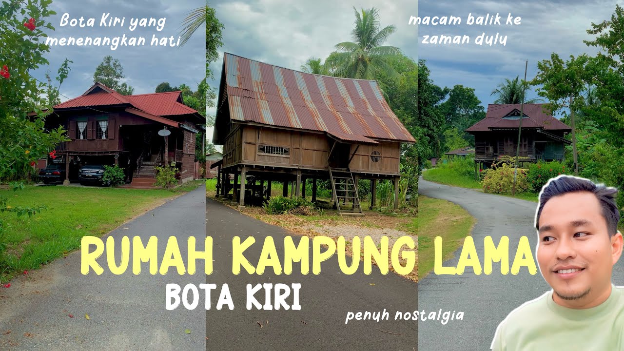 Rumah Kampung Lama di Bota Kiri | Macam Balik Zaman Dulu