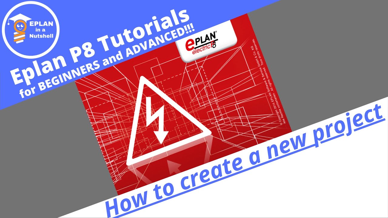Учебное пособие по EPLAN P8: как создать новый проект EPLAN