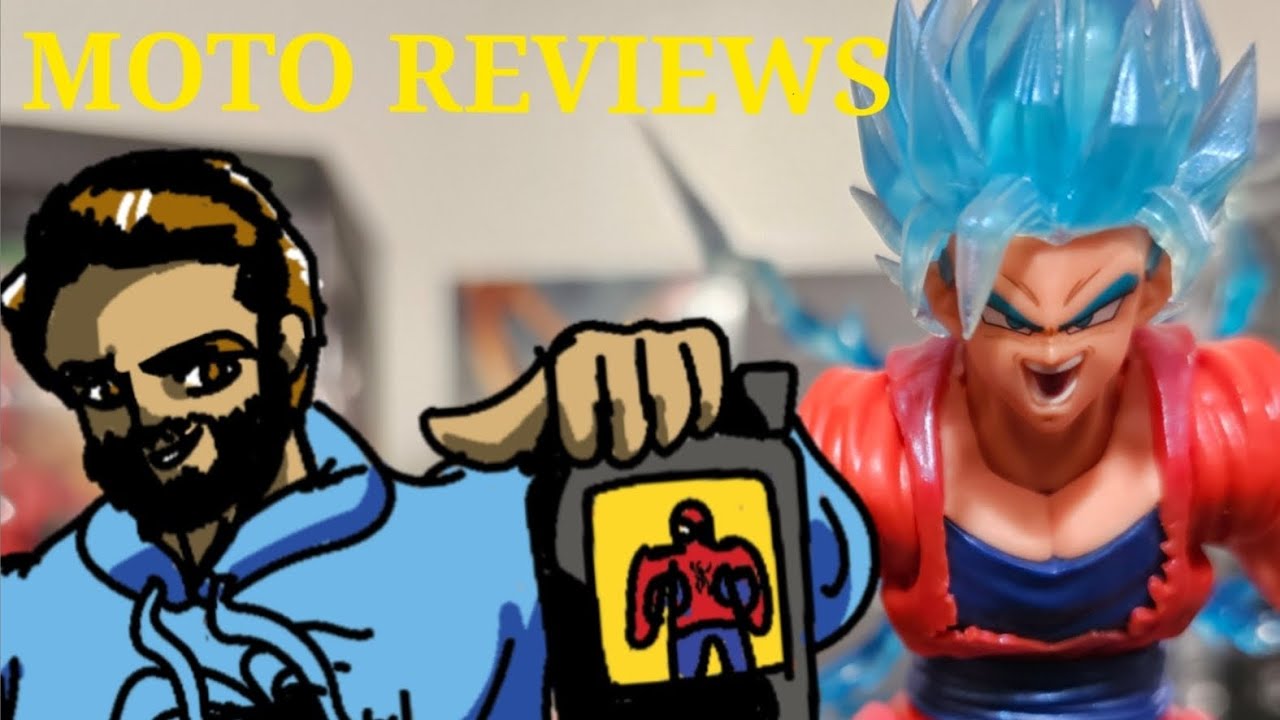 THE BEST KAIOKEN BLUE GOKU FIGURE! 'MOTO REVIEWS' BEAST DEITIES SSB GOKU KAIOKEN!