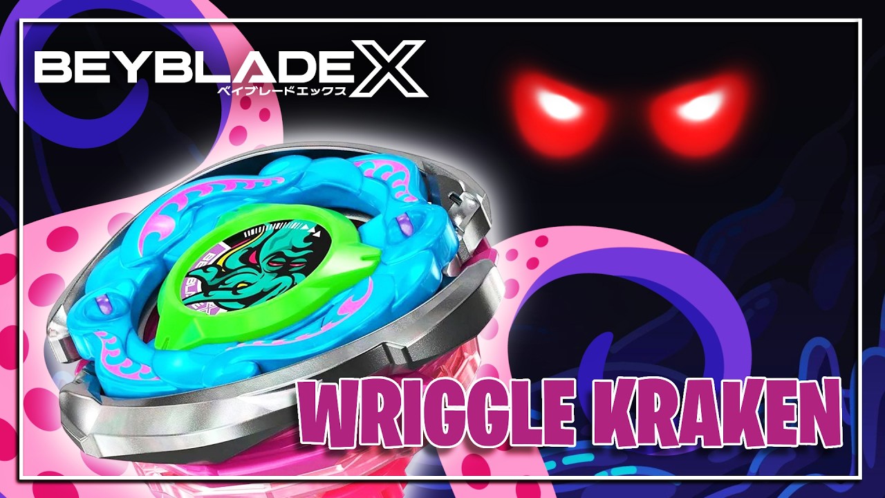 Unboxing | Wriggle Kraken llegó de las profundidades para dominar los 7 mares | Beyblade x