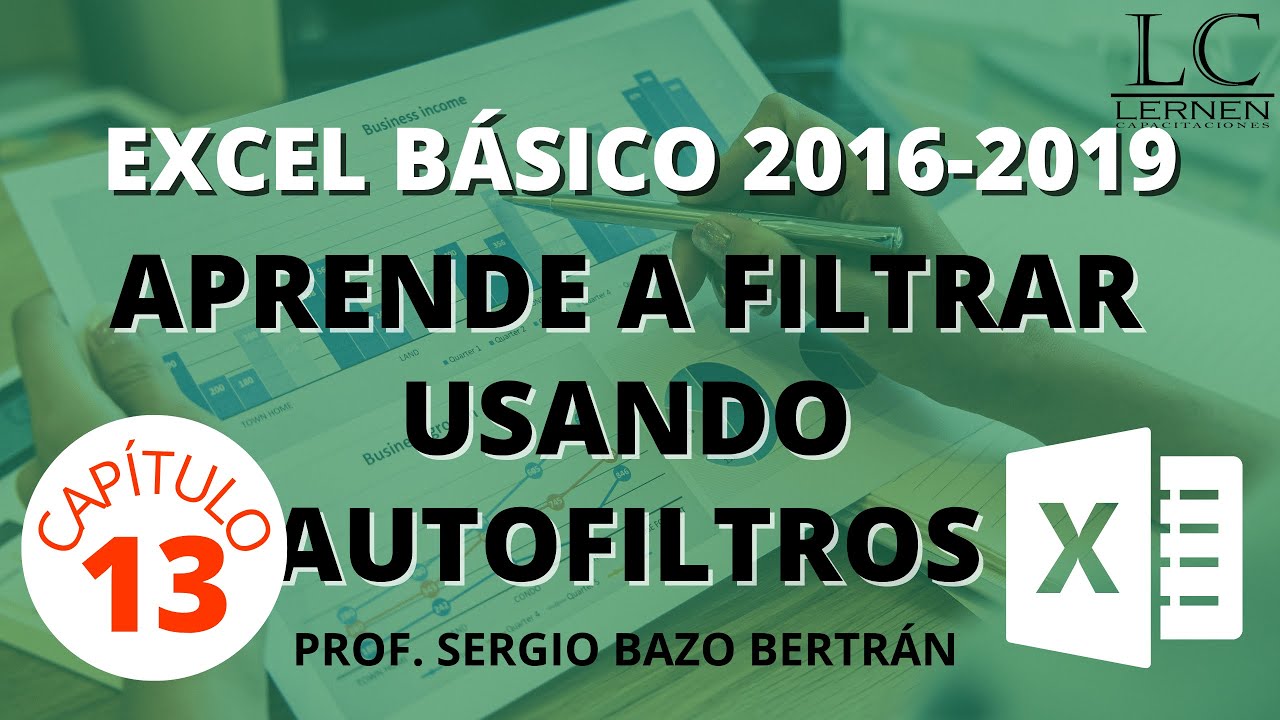 Curso GRATUITO de EXCEL BÁSICO | Parte 13 | Aprende a FILTRAR usando AUTOFILTROS