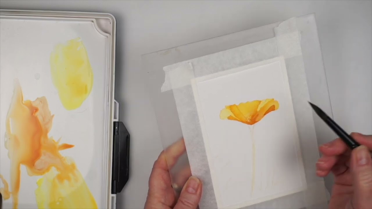 Avoiding Pencil Lines in Your Watercolors