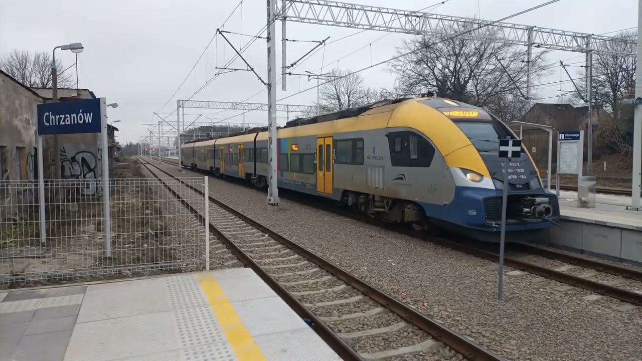 CHRZANÓW FABLOK  RAILWAY STATION PKP @PolskieLinieKolejowe