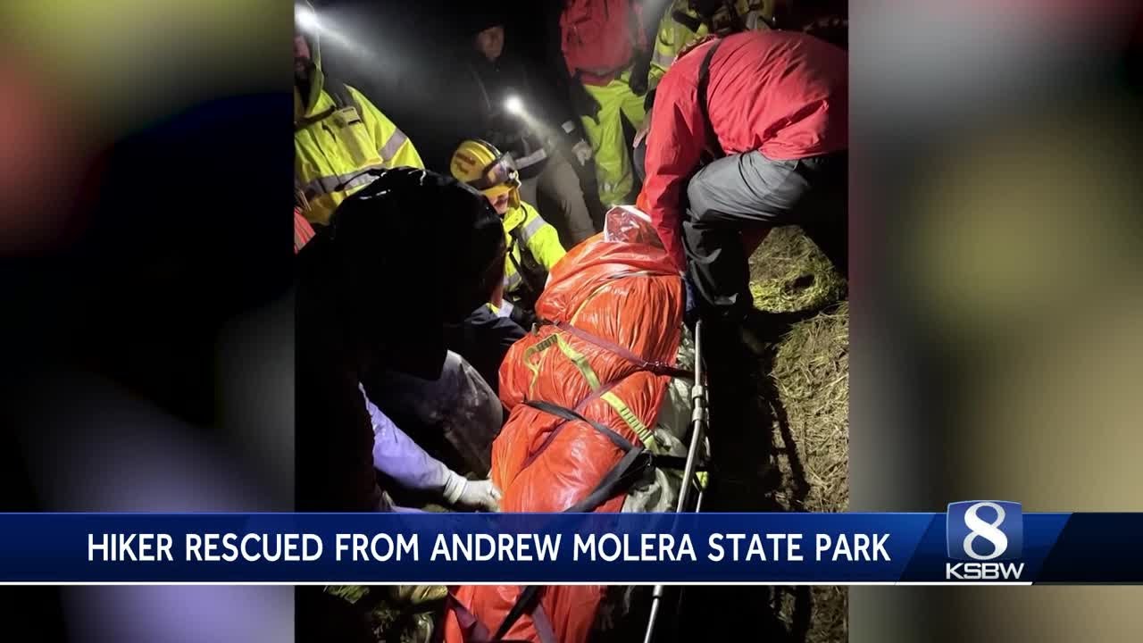 Monterey Co. Rescue completes 12-hour rescue of hypothermic person amid storm
