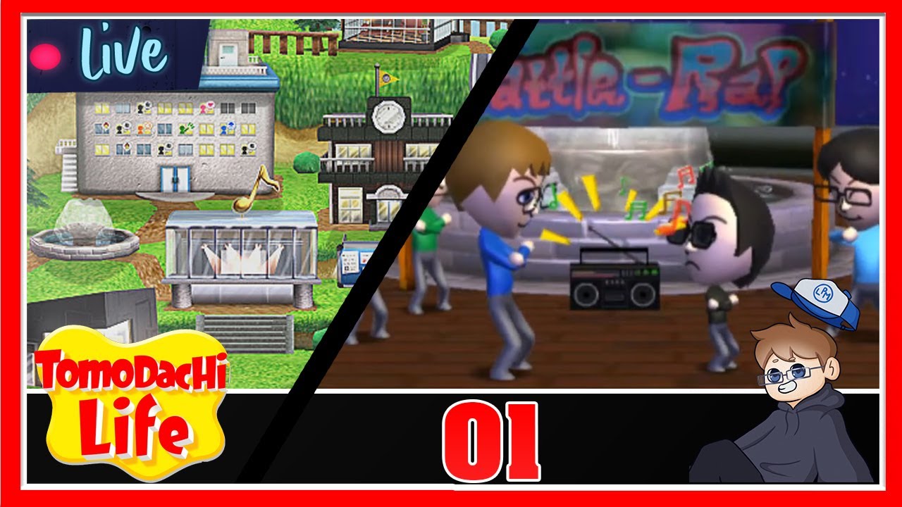 🔴Wilkommen in Gamerwelt Tomodachi Life [Deutsch]#letsplay] #01