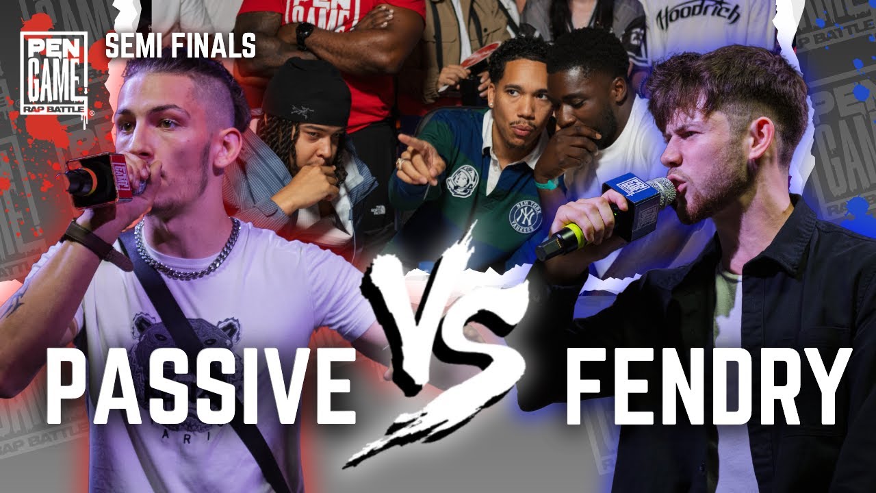 PASSIVE vs FENDRY | PenGame Rap Battle 2025