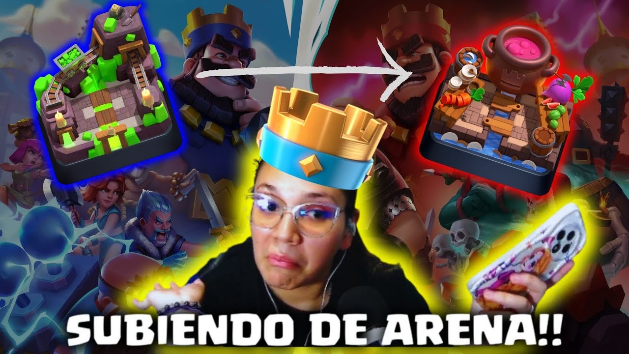 ¡LO LOGRAMOS! 😱🔥 Arena 16 DESBLOQUEADA | Clash Royale 🏆