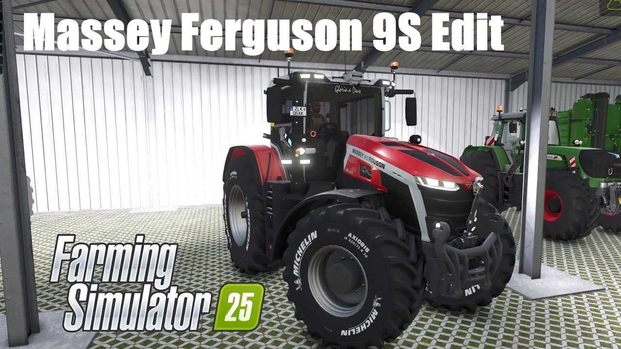 Farming Simulator 25 Mods - Massey Ferguson 9S Edit