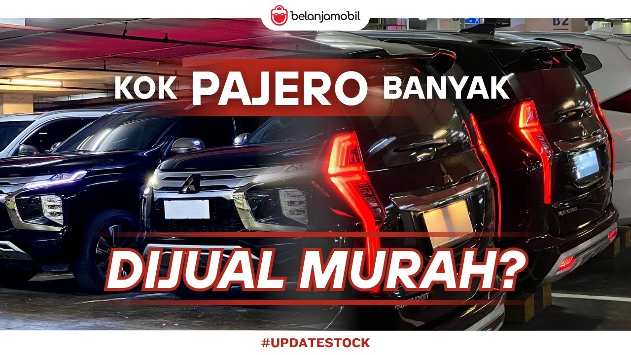 BANYAK PAJERO SPORT BEKAS DISKON RATUSAN JUTA! Mending Beli Pajero / Fortuner?