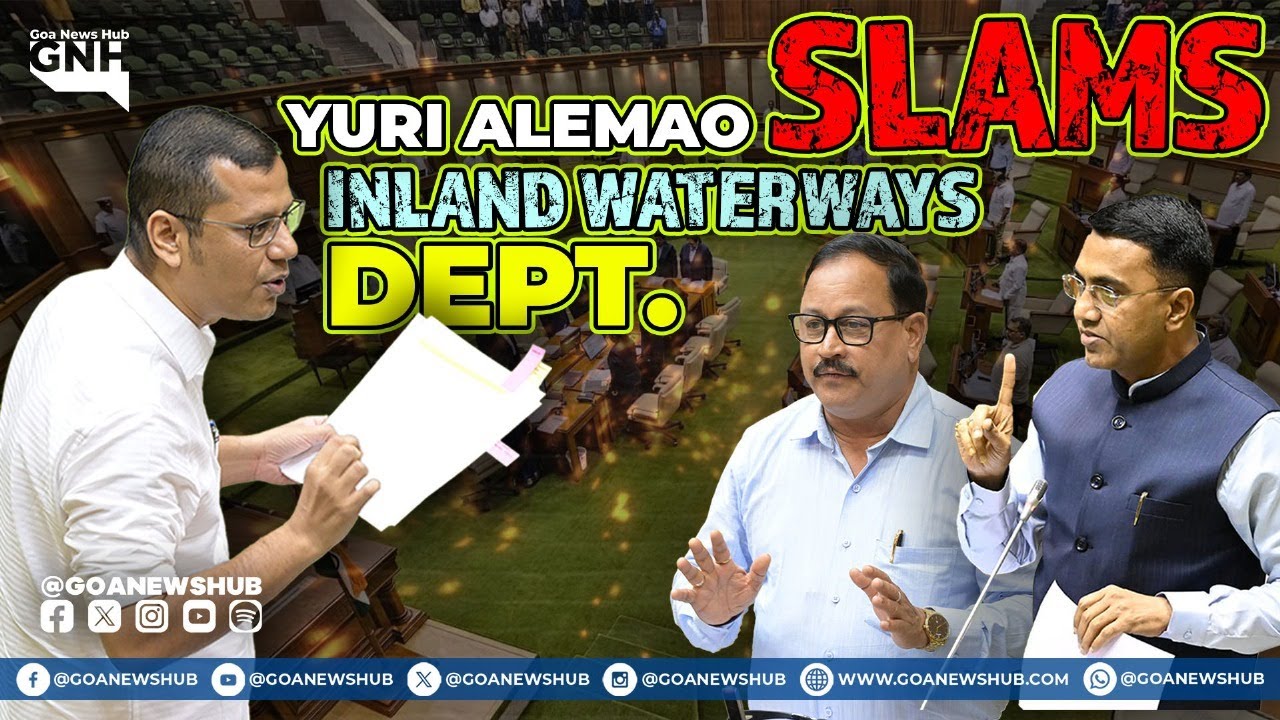 Yuri Alemao slams Inland Waterways Dept