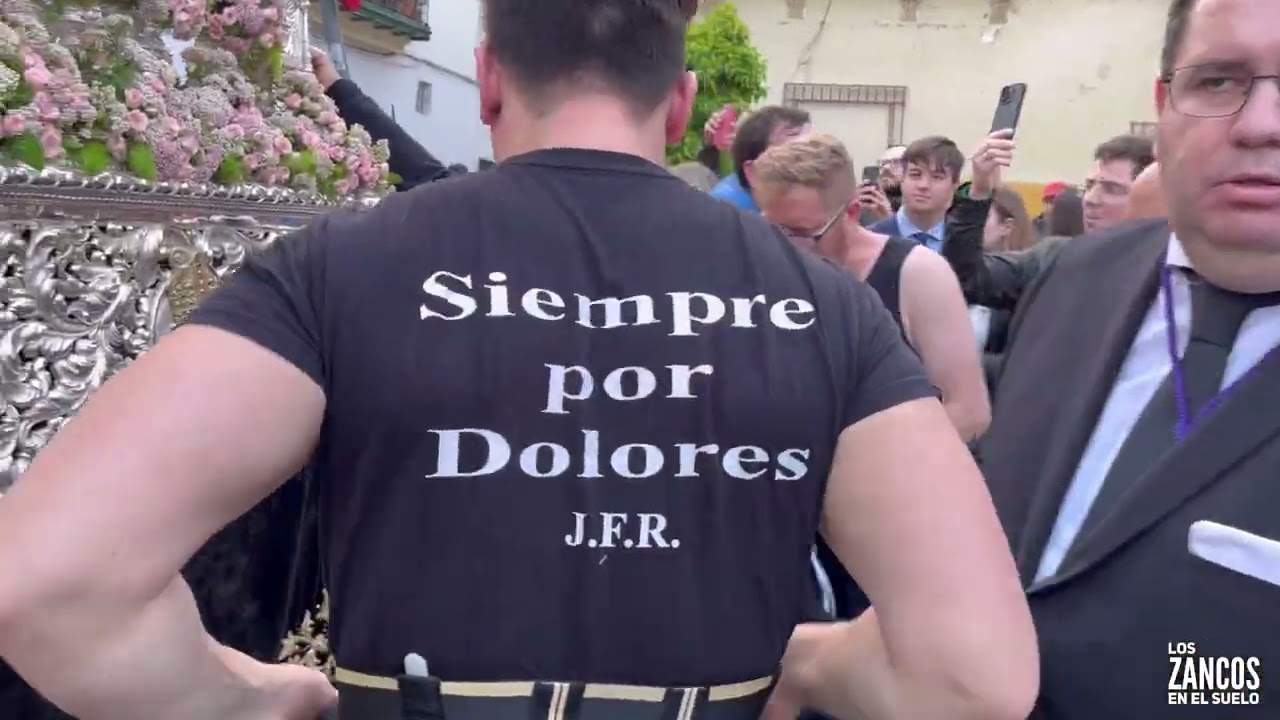 Virgen de los Dolores Tres Caídas Miércoles Santo Jerez 2024 BM Gerena