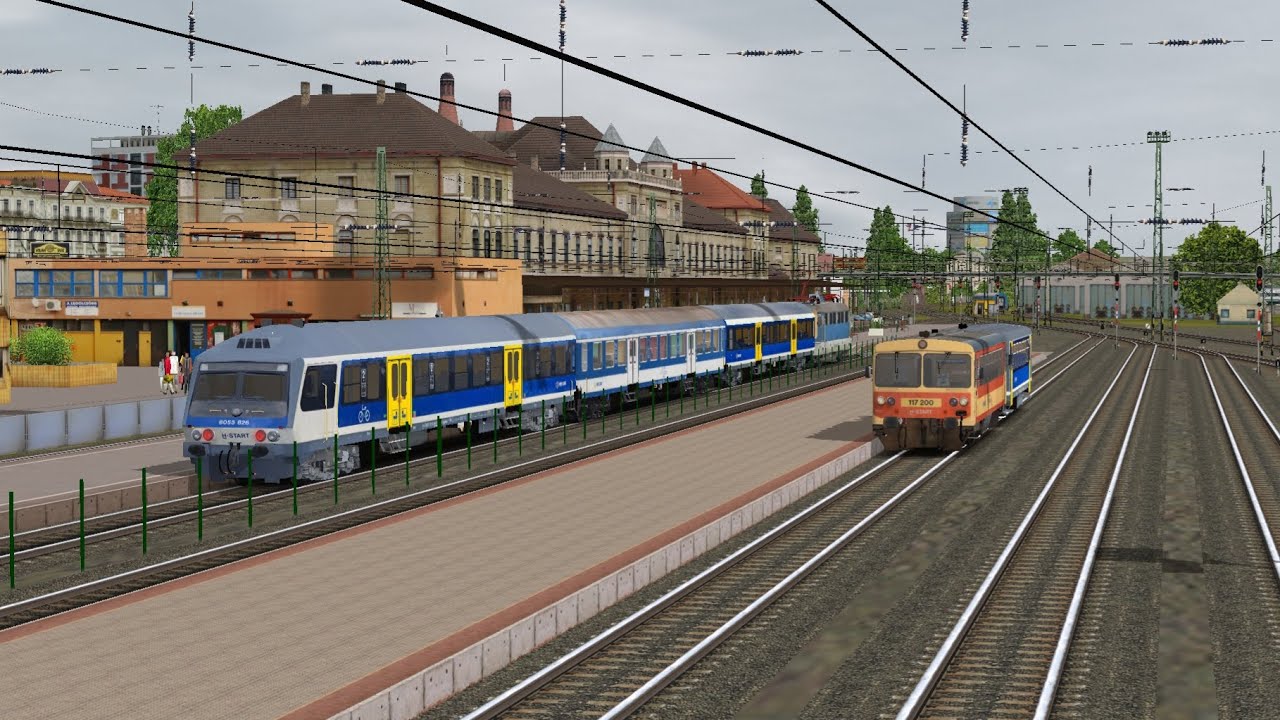 [MSTS/OR] személyvonat: Magyarbóly ▶️ Pécs