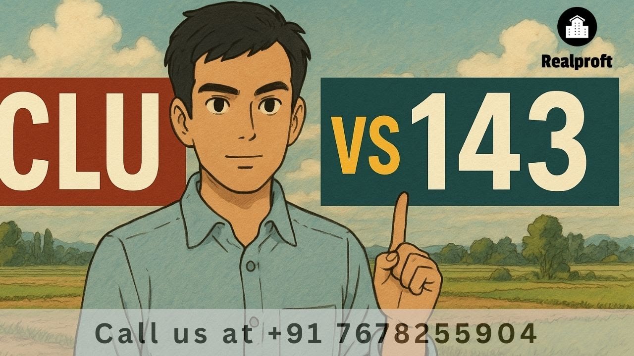 CLU vs 143: The Truth Every Property Buyer MUST Know! 🚨 | HRDA Approved vs Land Conversion