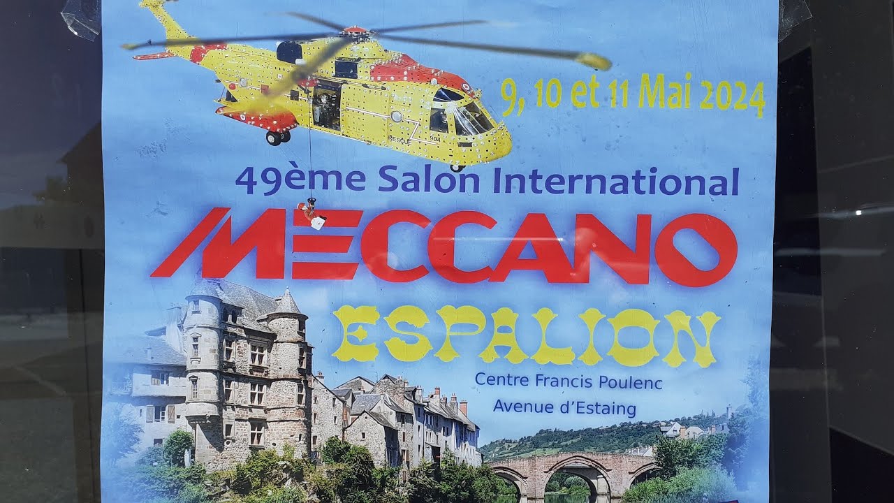 49 ème exposition internationale MECCANO 2024 à ESPALION  ( 12 )