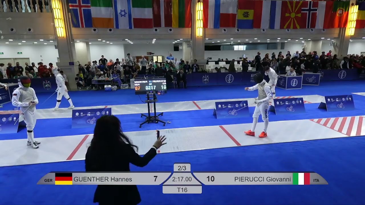 2026 135 T16 07 M F Individual  GEO 8 PIERUCCI ITA vs GUENTHER GER