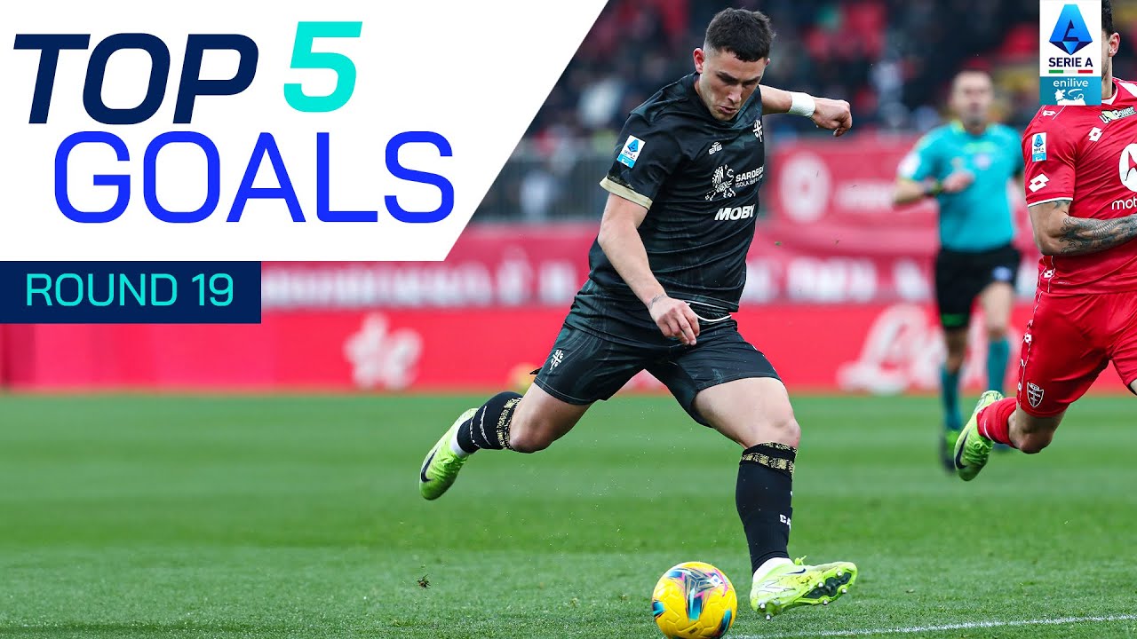 Piccoli Fires the Winner for Cagliari | Top 5 Goals | Round 19 | Serie A 2024/25