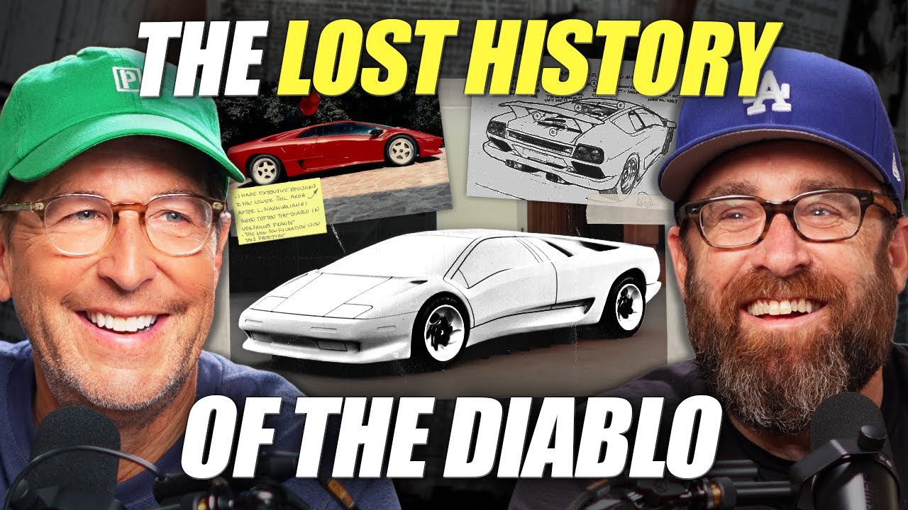 Lamborghini Diablo: Never Before Seen Photos Revealed | Spike's Car Radio 445
