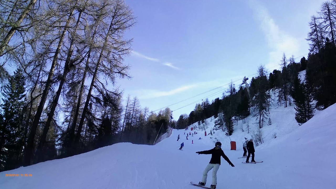 Piste Mont Blanc (Bleue) | La Plagne  , Paradiski