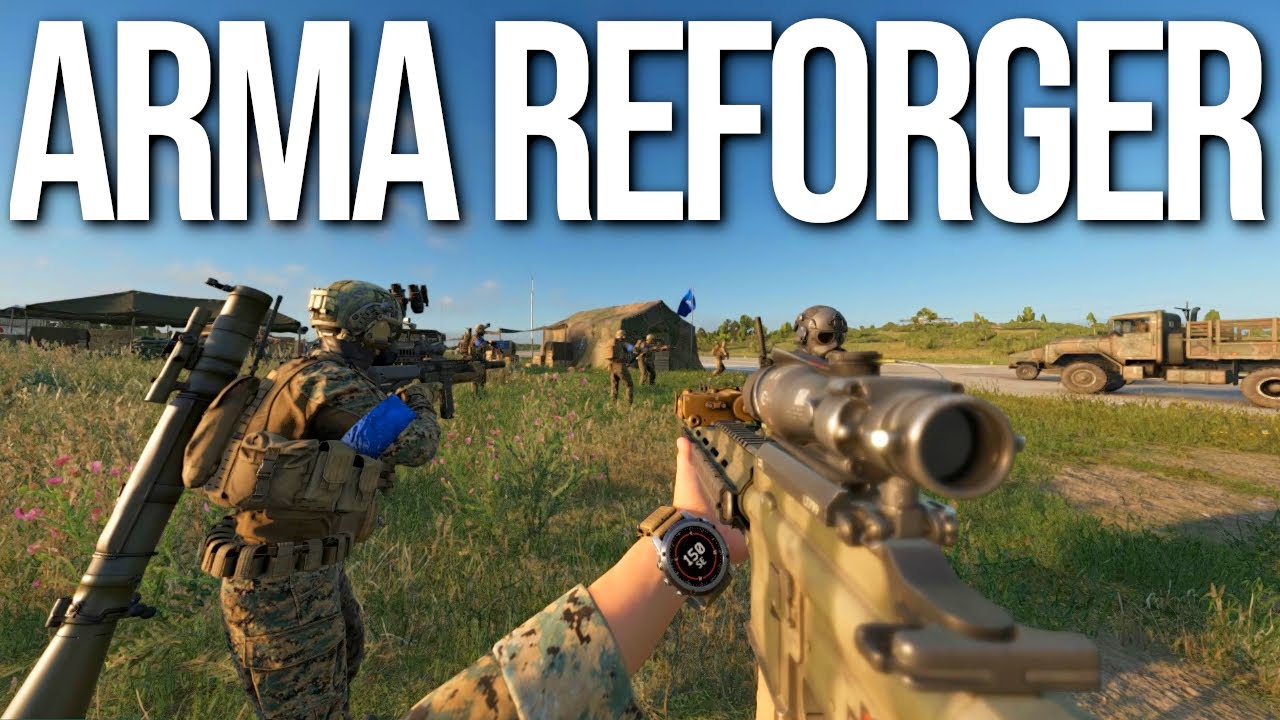 ARMA REFORGER to ŚWIETNY FPS - Najlepszy Wojskowy Symulator?