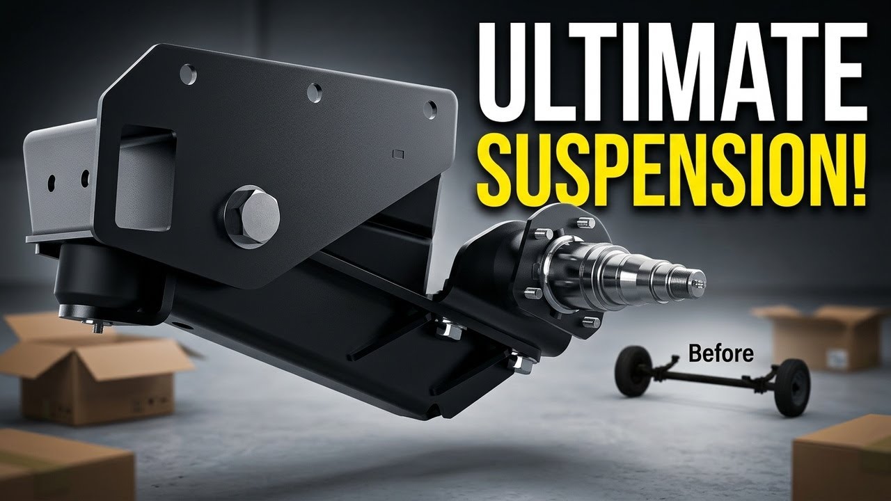 Discover the Ultimate Axle-Less Trailer Suspension!