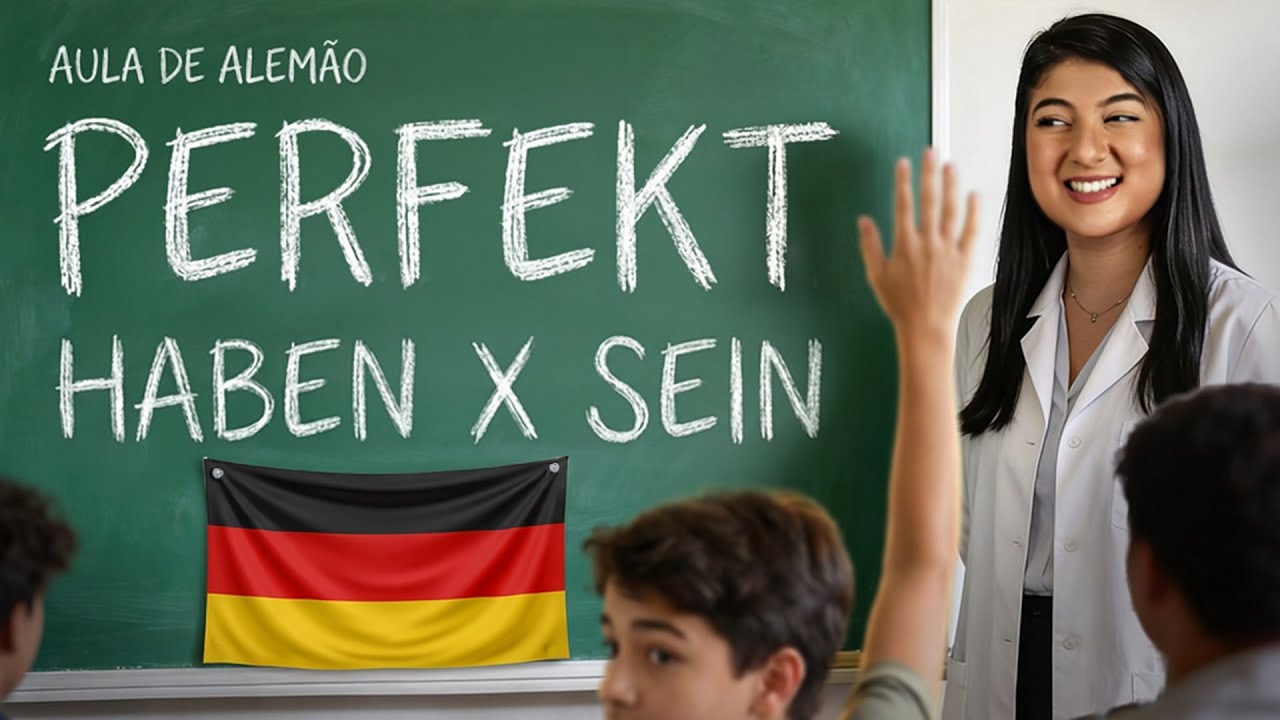 PERFEKT: COMO FALAR NO PASSADO EM ALEMÃO [Aulão de Alemão #076]