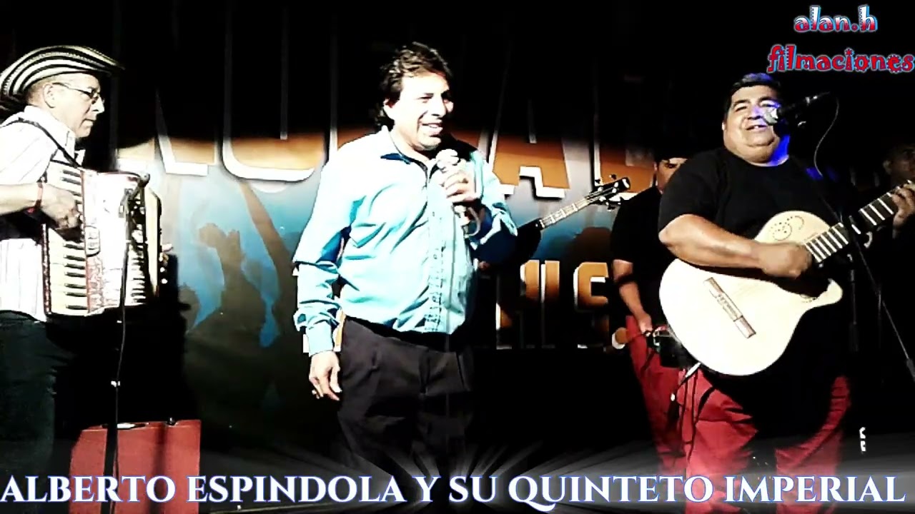 ALBERTO ESPINDOLA Y SU QUINTETO IMPERIAL/EN VIVO/CASONA SANTIAGO MANTA/2017