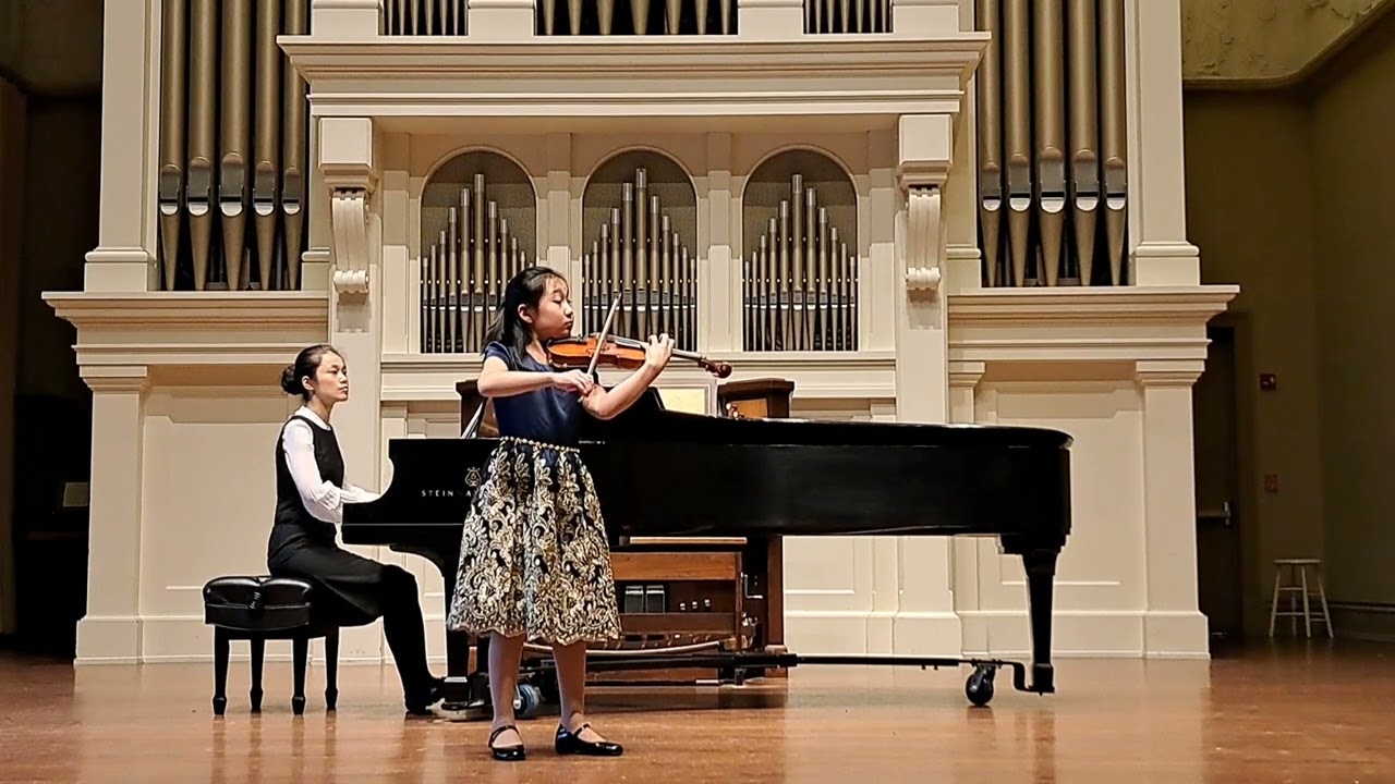 Partita in E Major, BWV 1006, Prelude (Bach); Concerto in G, K216, Rondeau: Allegro (Mozart)