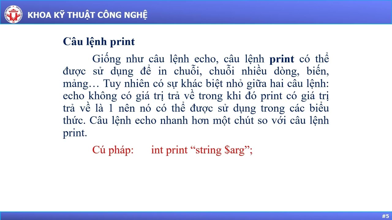 1 1 5  Chu thich va cau lenh