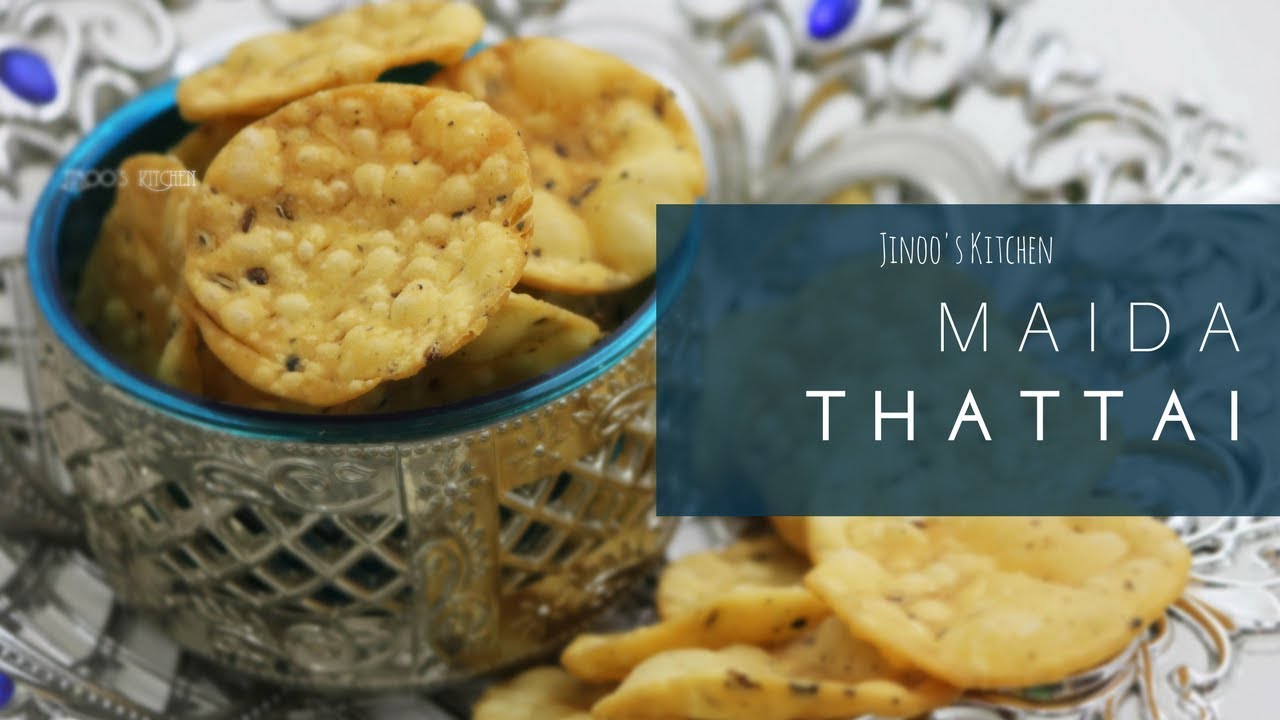 Thattai recipe |  Pepper Nipattu recipe | maida thattai | nippattu recipe | chekkalu recipe