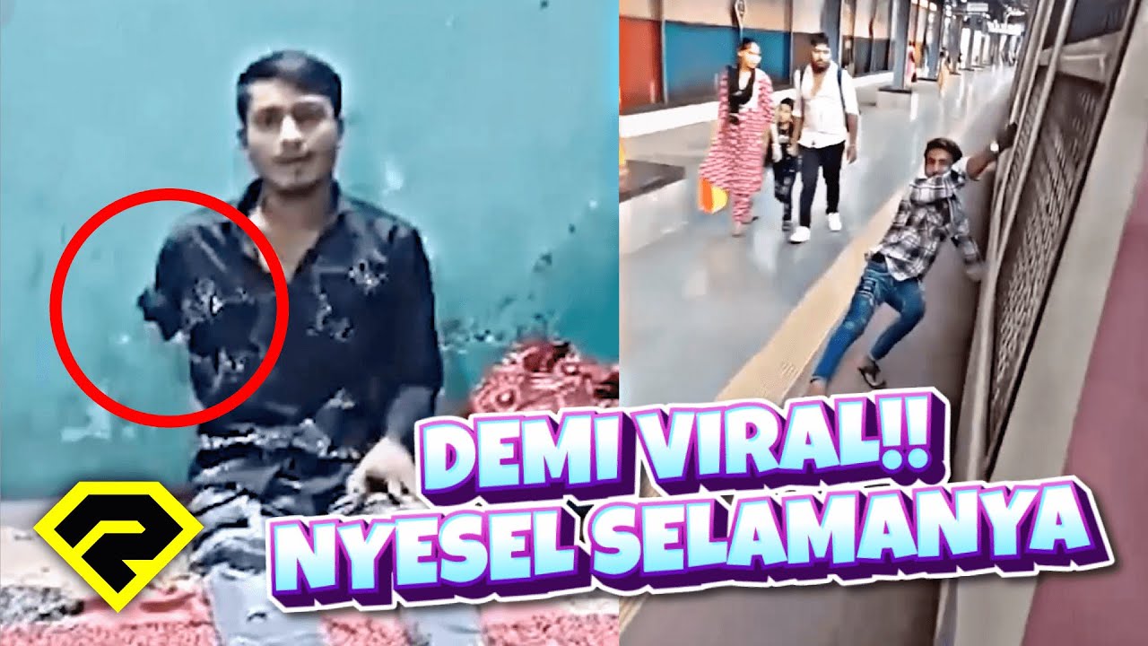 DEMI VIRAL, Pria India Lakukan Aksi Berbahaya!! 😱 SAMPAI KEHILANGAN LENGAN!!