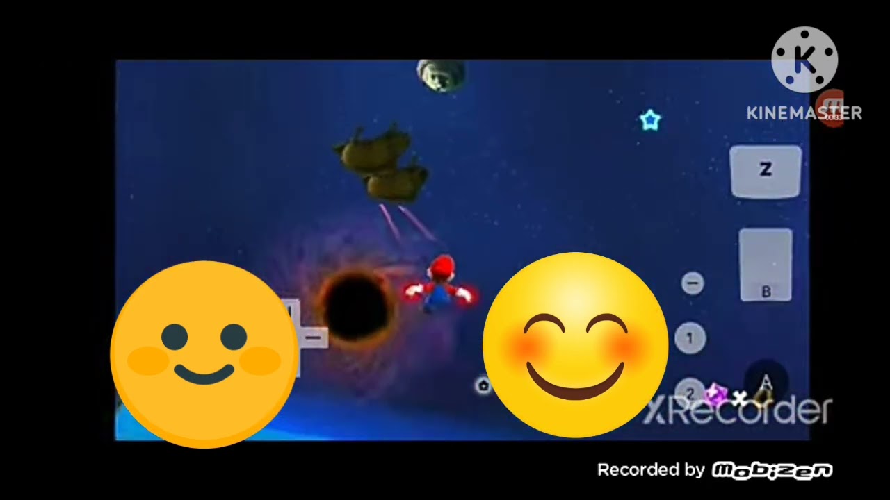 Super Mario Galaxy Black Hole part 1.