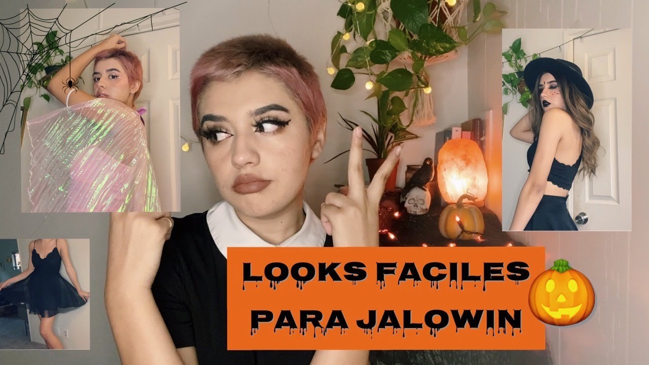 *2 looks faciles para jalowin *
