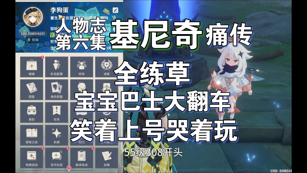 基尼奇痛传，全练草，笑着上号变苦笑，宝宝巴士却是最棘手