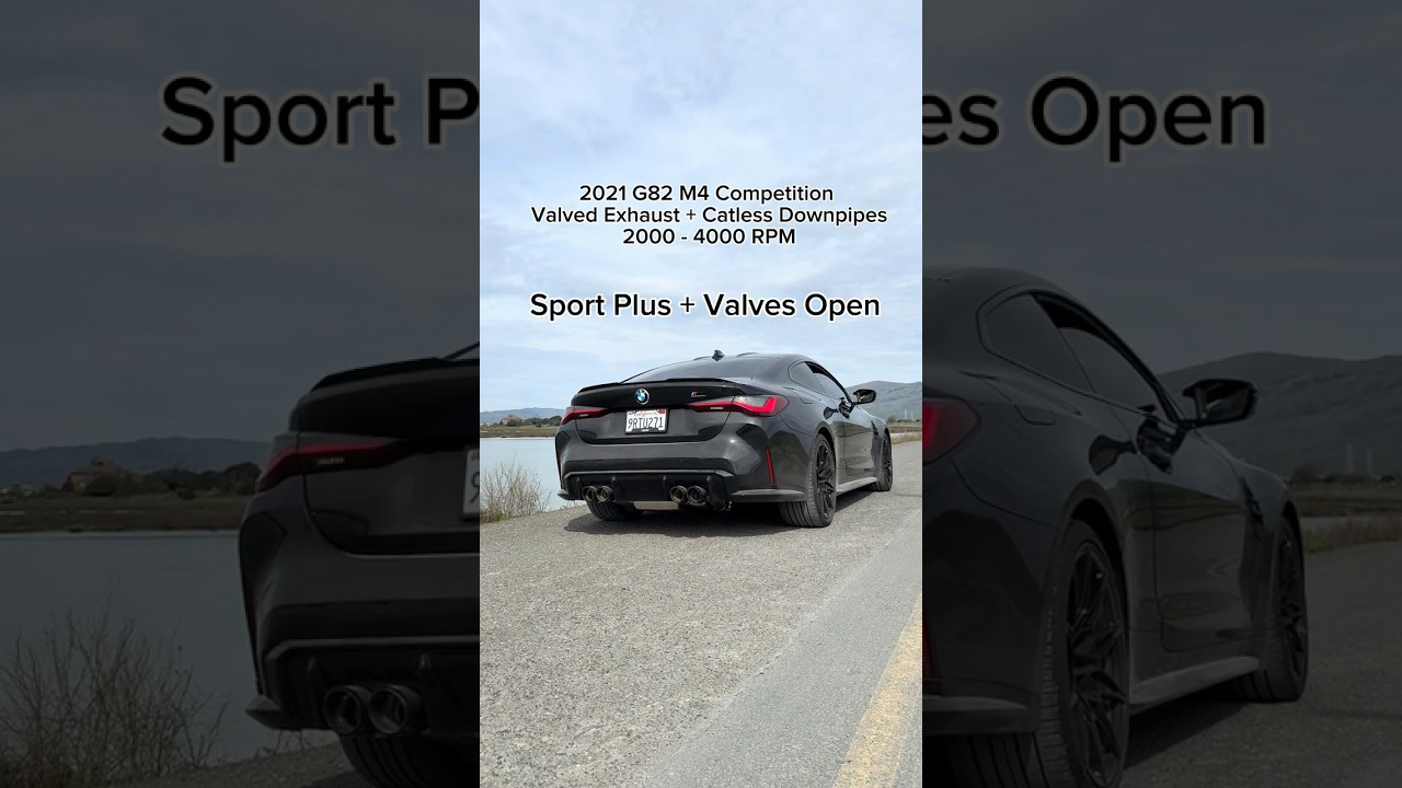 REVS w/ ALIBABA VALVED EXHAUST + CATLESS DOWNPIPES!! | BMW M4 COMP! #bmw #m4competition #exhaust