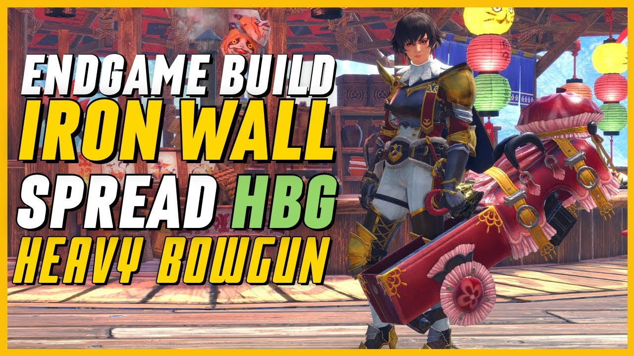 MHRise: Sunbreak - Immortal Shield Spread Heavy Bowgun (HBG) - 100% Crit Embolden Build