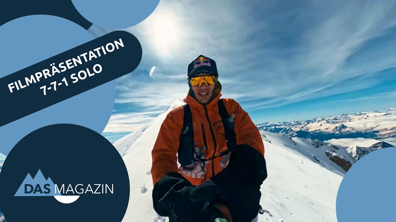 Filmpräsentation 7-7-1 SOLO von Extremsportler Michael Strasser