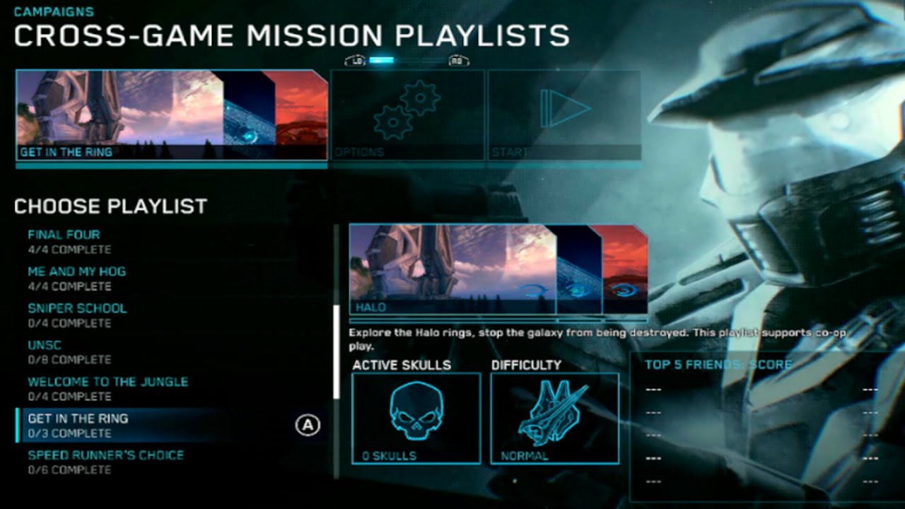 Halo MCC | 'Get in the Ring' Cross-game Playlist Playthrough