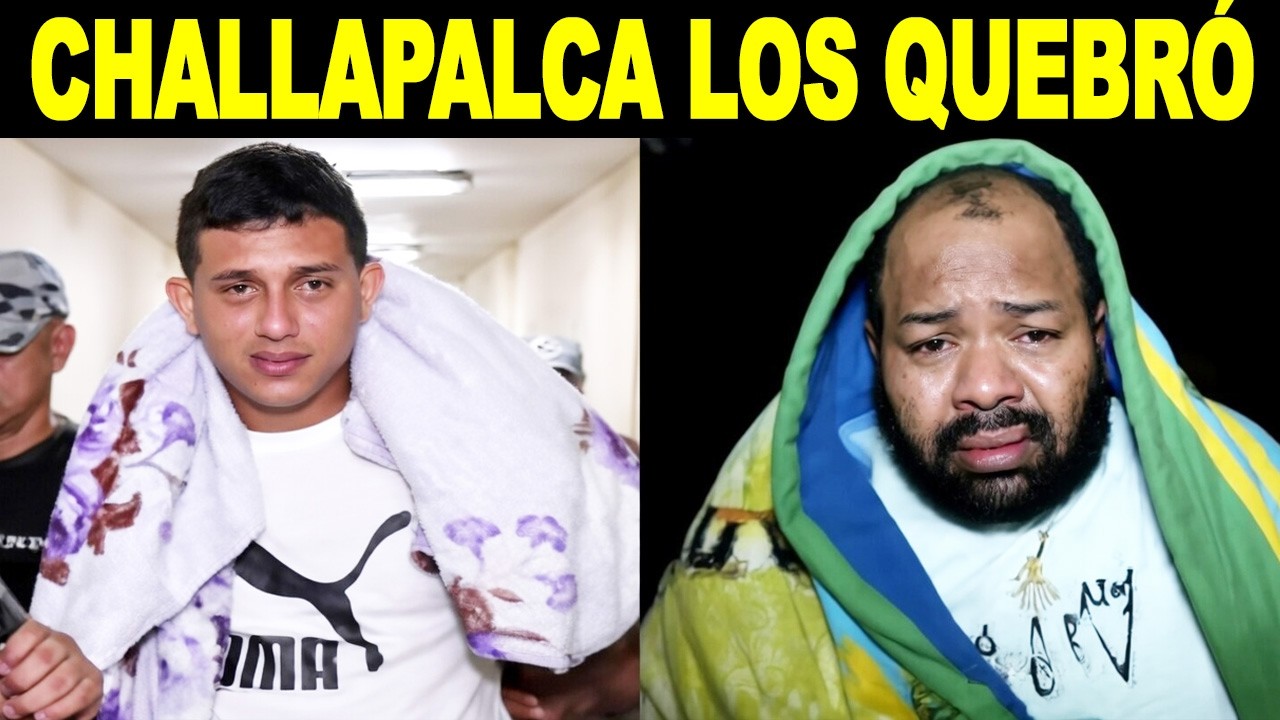 ¡LOS MADRUGARON! Así TRASLADARON a los DOS PRESOS MÁS PELIGROSOS DEL PERÚ a CHALLAPALCA