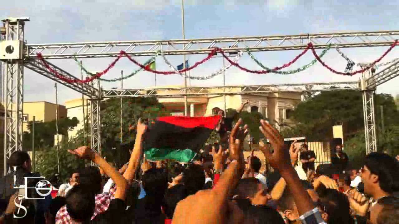 [LES Entertainment/Raw footage] Salah Ghali - Oooh Benghazi!.flv