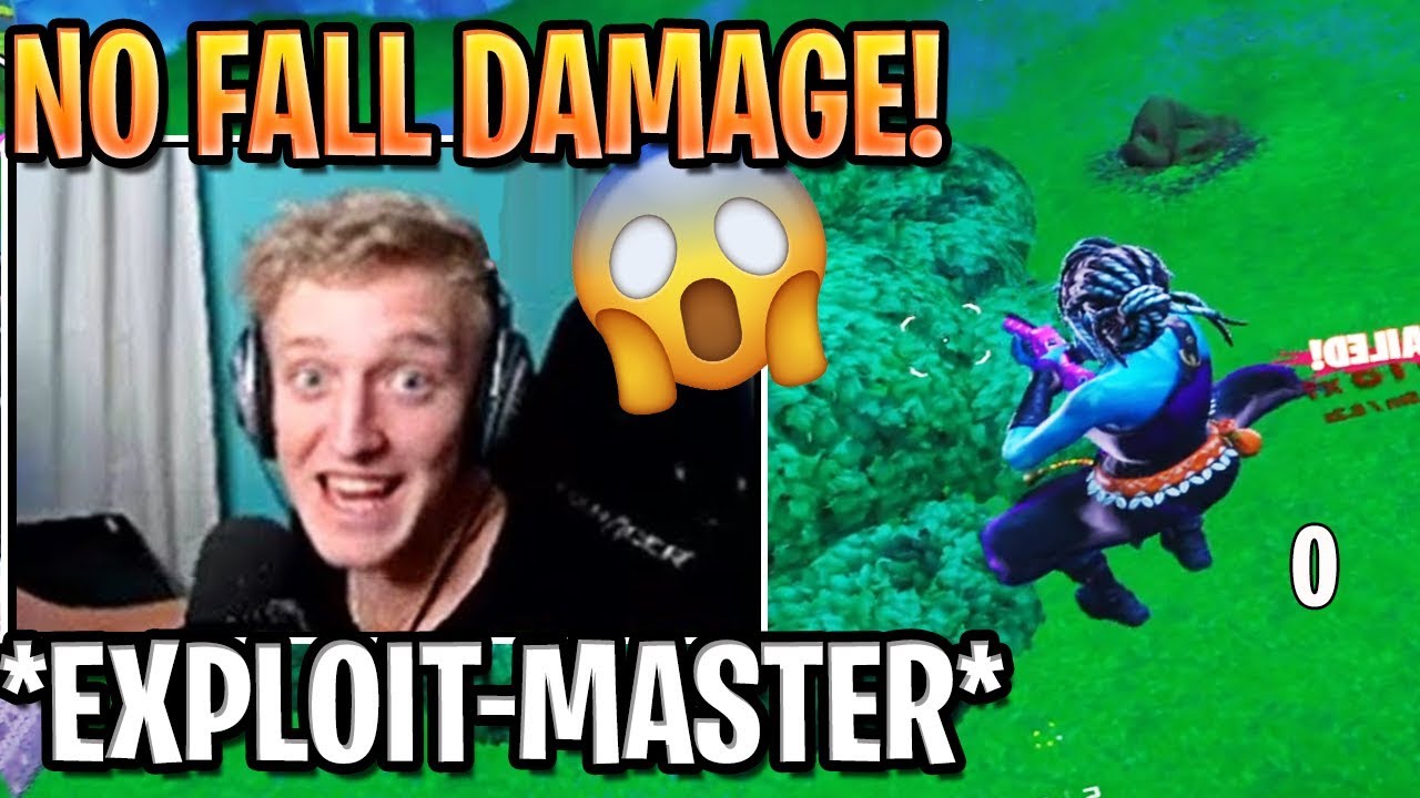 TFUE *SHOWS* *NEW* Zero Fall Damage Exploit On Stream. | Fortnite Season 8