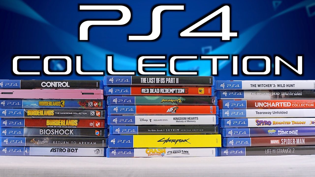 Collecting PS4 Games in 2023! - My ENTIRE PlayStation 4 Collection! | ChaseYama