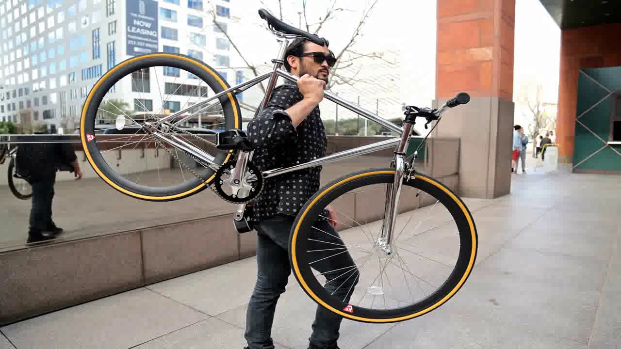 Critical Cycles Classic Fixed Gear Single Speed Bike with Pista Drop Bars