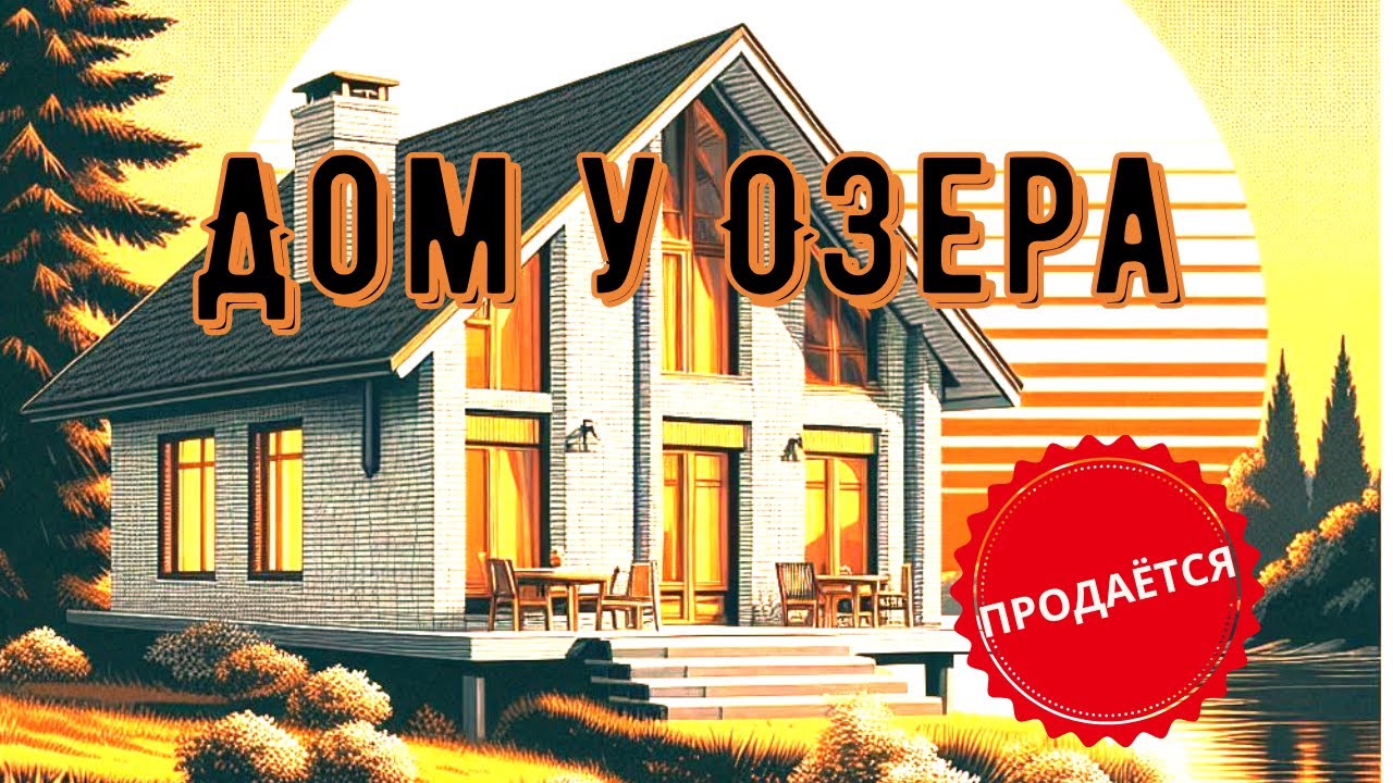 Нашли Мечту !!!!    Продаётся Дом у Озера