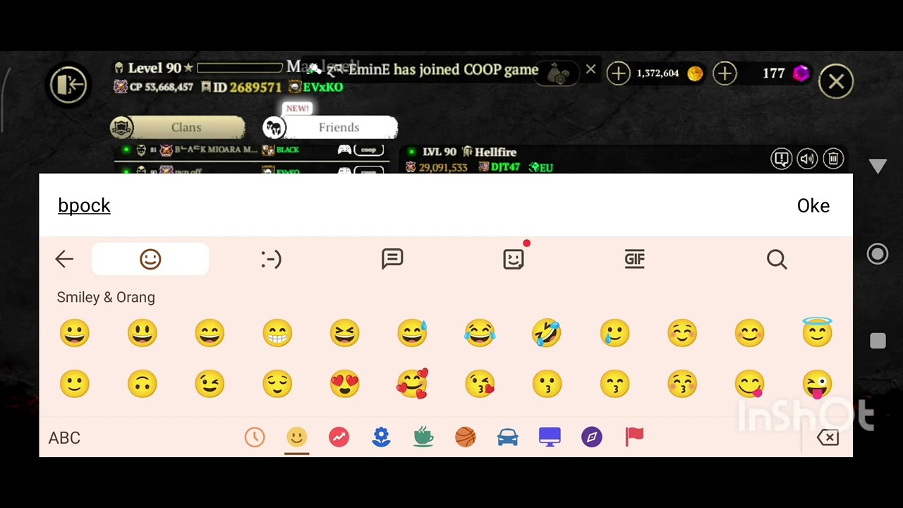 Ev Ko Clan 3 vs 5  Cyper + Hawk Clan