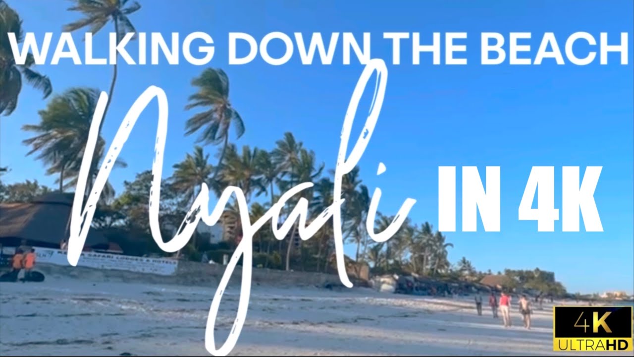 MAASAI BEACH IN 4K #4k #mombasa #kenya