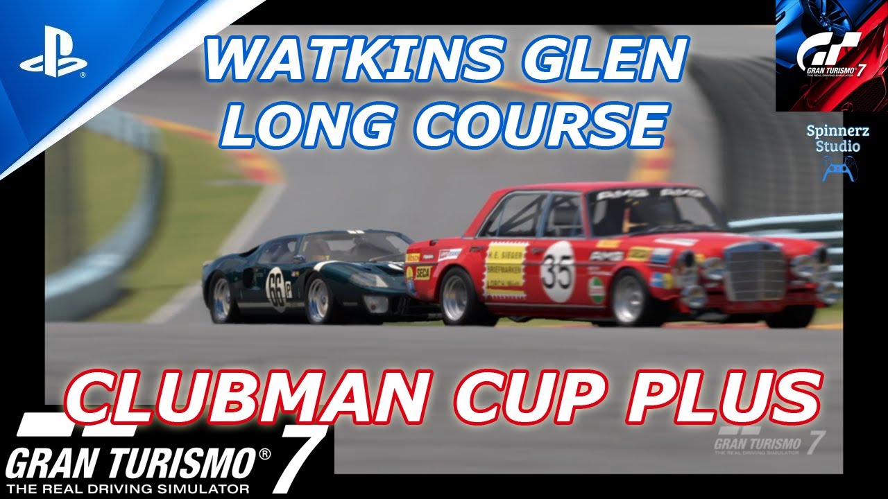 Gran Turismo 7 Clubman Cup Plus | Watkins Glen Long Course (Hard) | GT40 Mark I '66