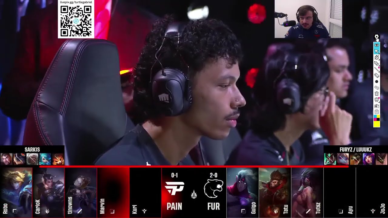 Coach Turtle - Analisando Jogos da COPA CBLOL 2026 FUR vs PAIN!