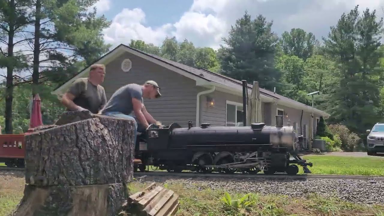 Blue Ridge Live Steamers Take a short ride #1