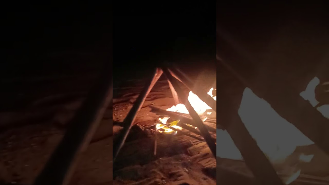 pulicat boating, Night camping (2)