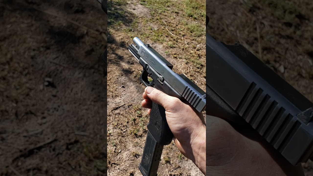 glock 22 gen 4 with a 357 sig barrel